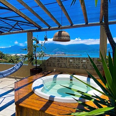 Casa De Praia Com Vista Para O Mar Sao Sebastiao  Buitenkant foto