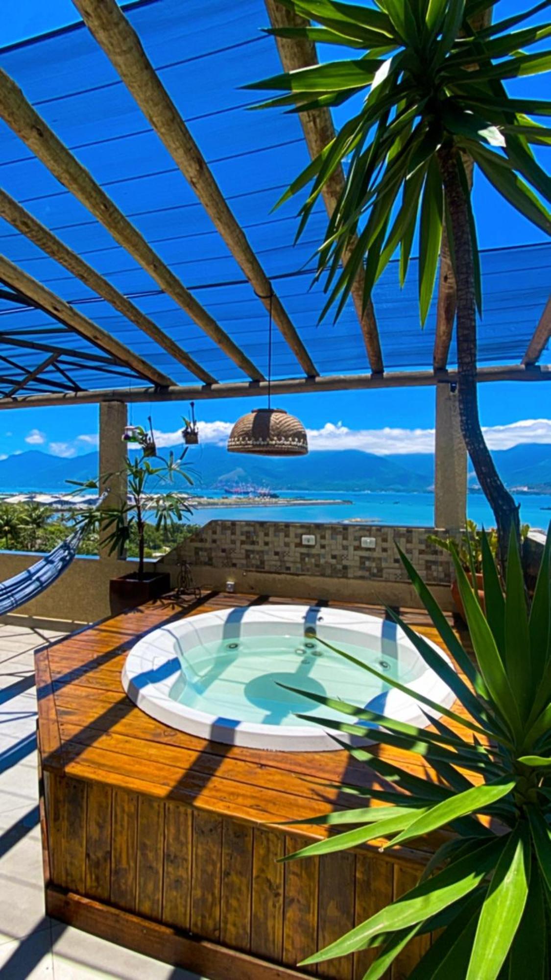 Casa De Praia Com Vista Para O Mar Sao Sebastiao  Buitenkant foto